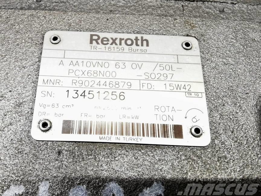 CLAAS Axion 830 {Rexroth A10V} hydraulic pump Hydraulika
