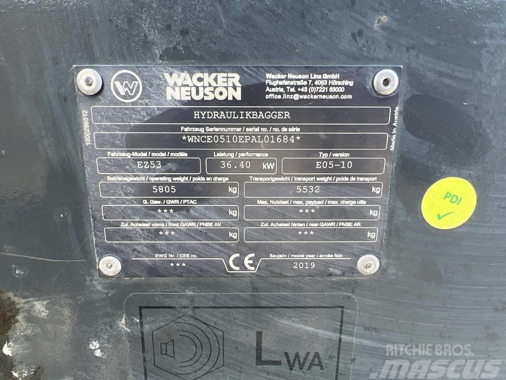 Wacker Neuson EZ53 Pásová rýpadla