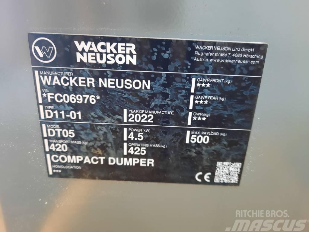 Wacker Neuson DT 05 Pásové dempry