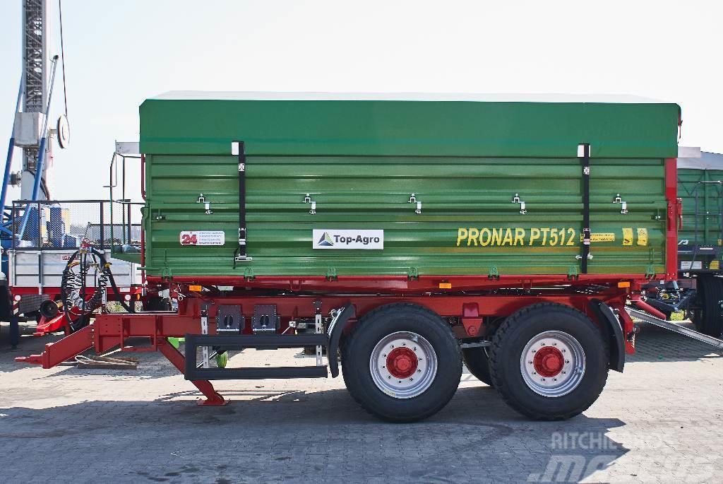Pronar PT 512 TANDEM 12 tones tipping trailer/ przyczepa Sklápěcí přívěs