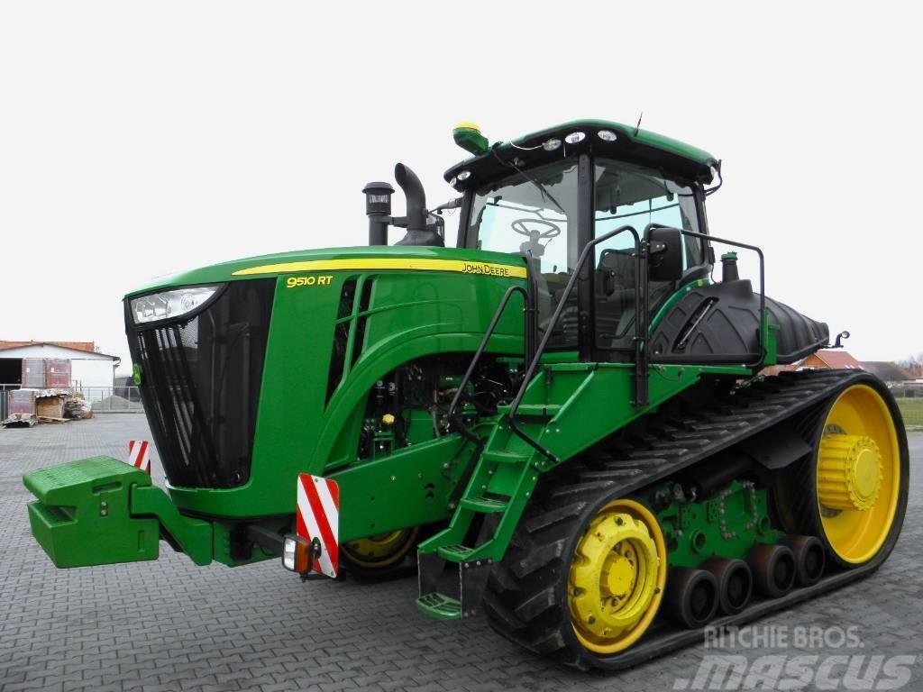 John Deere 9510 RT 2014 Rok, GPS, Nie Malowany, Stan Idealny Traktory