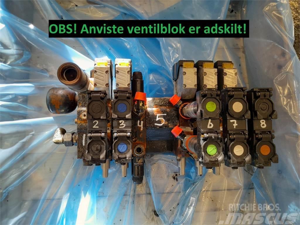 Case IH CVX1190 Hydraulic lift valve Hydraulika