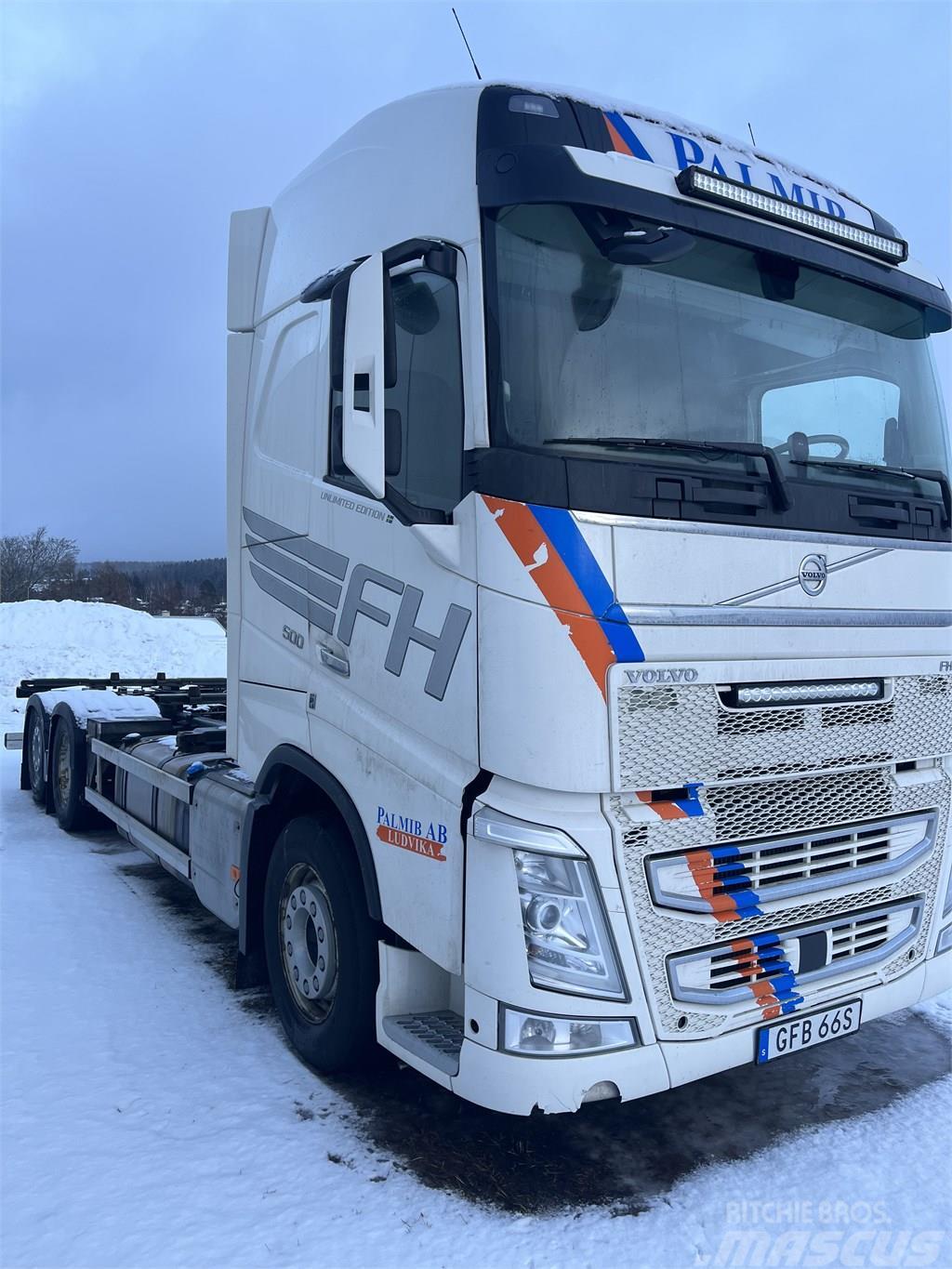 Volvo FH 1 500 Kontejnerový rám/Přepravníky kontejnerů