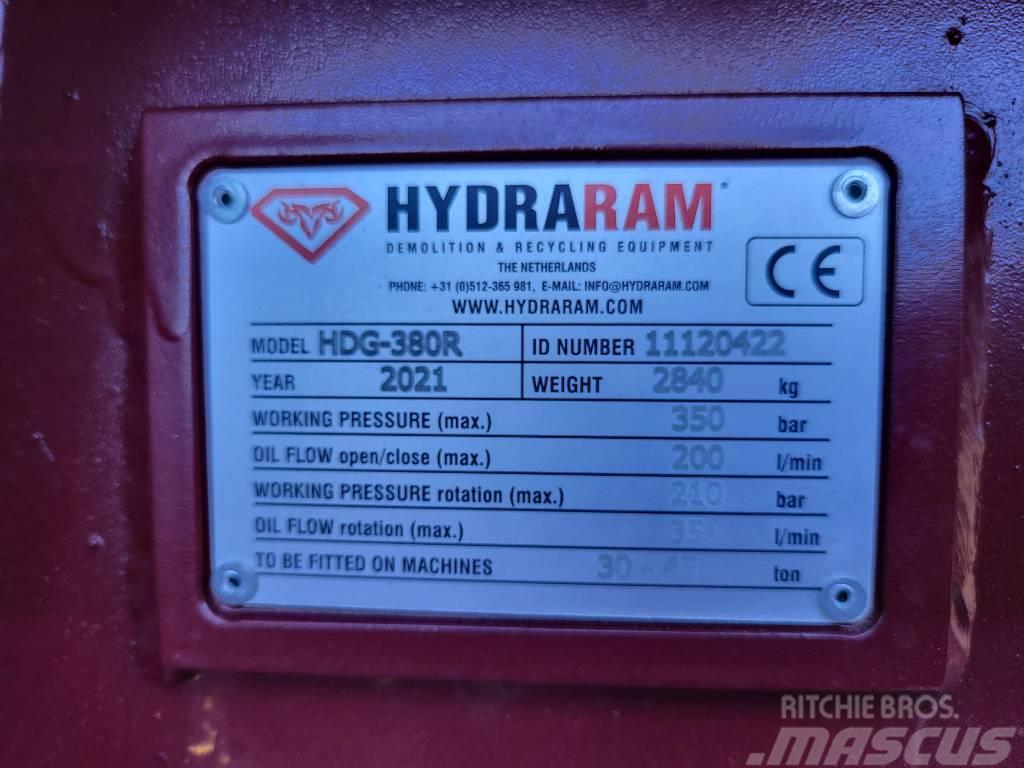 Hydraram HDG 380 Klešťové drapáky