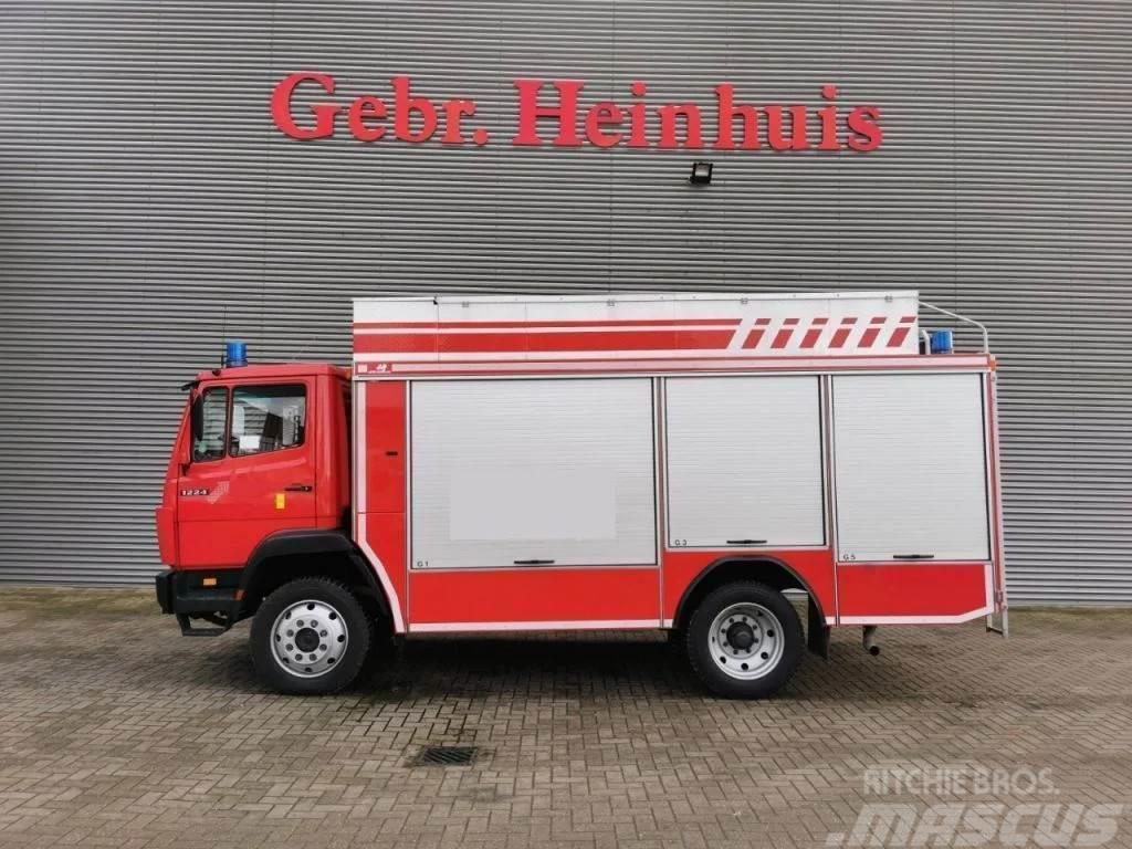 Mercedes-Benz 1224 AF Ecoliner 4x4 - Feuerwehr - Expeditions Fah Hasičský vůz