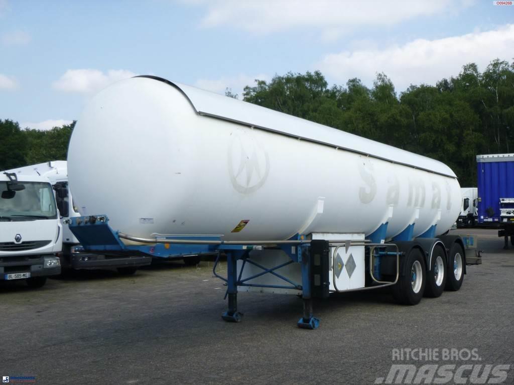 Guhur Low-pressure gas tank steel 31.5 m3 / 10 bar (meth Cisternové návěsy