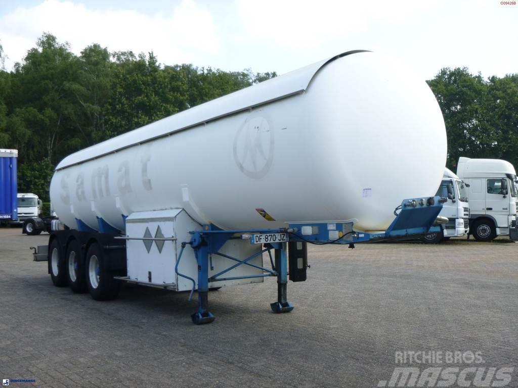 Guhur Low-pressure gas tank steel 31.5 m3 / 10 bar (meth Cisternové návěsy