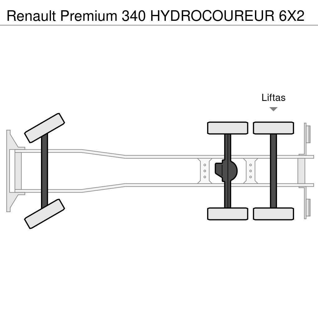 Renault Premium 340 HYDROCOUREUR 6X2 Kombinované/Čerpací cisterny