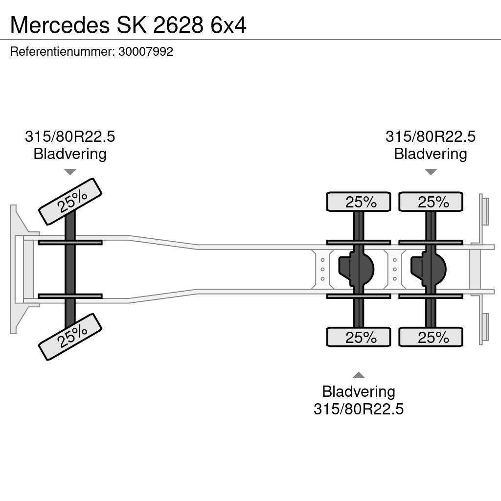 Mercedes-Benz SK 2628 6x4 Sklápěče