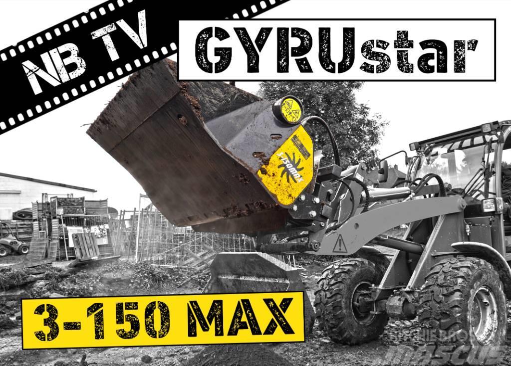 Gyru-Star 3-150MAX | Sieblöffel Radlader & Bagger Prosévací lopaty