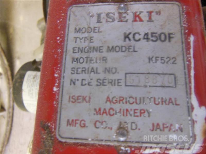 Iseki KF522 med kost Kompaktní traktory