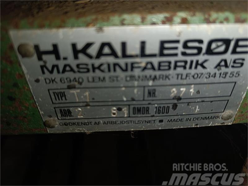  Kallesøe  T1 Řetězové pily a kleště