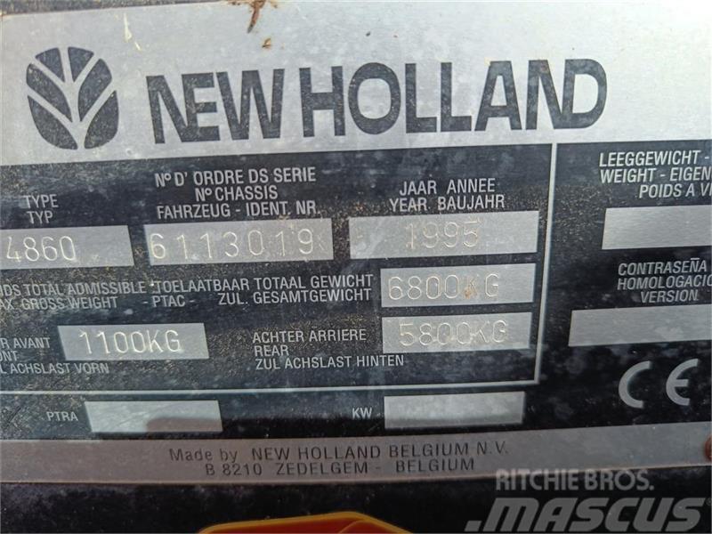 New Holland 4860 S MINI BIGBALLEPRESSER Lis na hranaté balíky