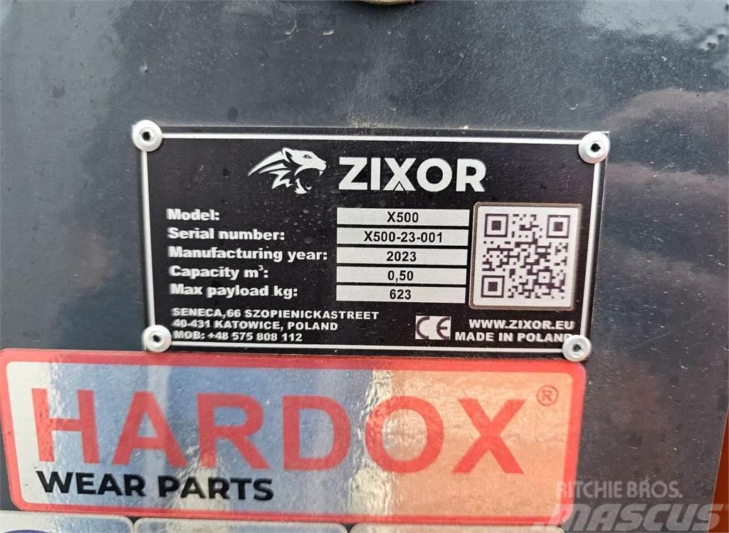  ZIXOR X 500 Prosévací lopaty