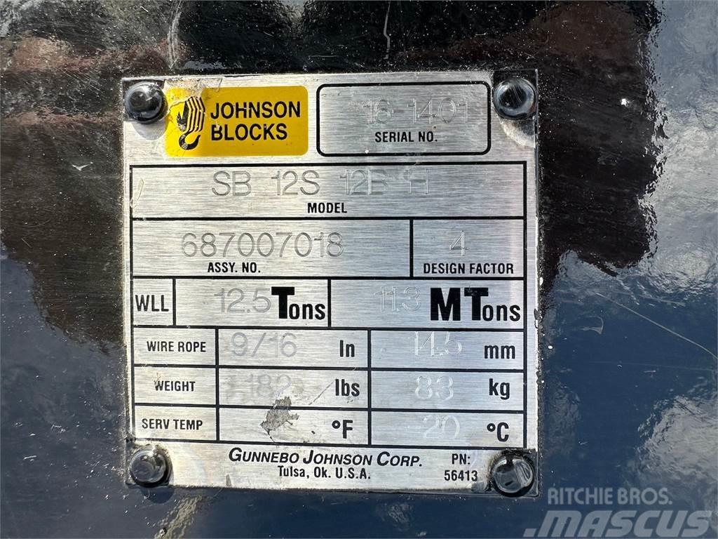 Johnson SB 12S 12B H Součásti a zařízení k jeřábům