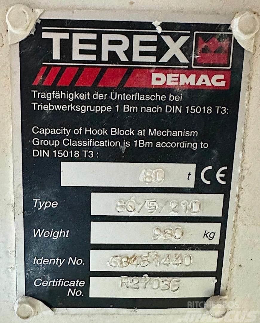 Terex Demag R27035 Součásti a zařízení k jeřábům