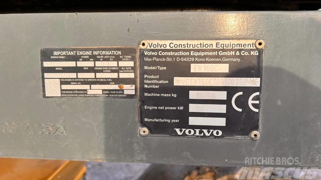 Volvo EW 160 C Kolová rýpadla