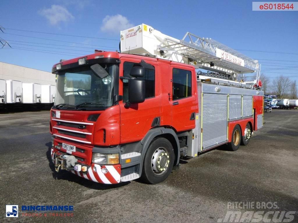 Scania P310 6x2 RHD fire truck + pump, ladder & manlift Hasičský vůz