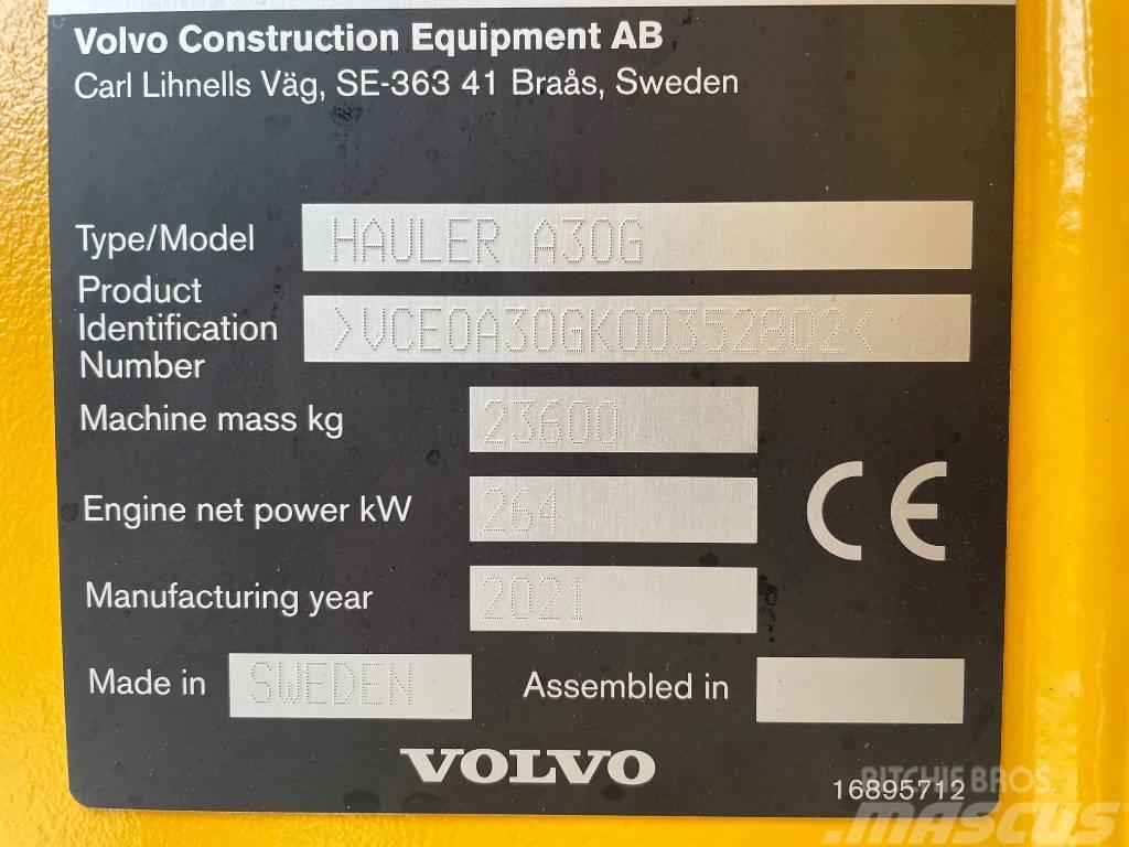 Volvo A30G Kloubové dempry