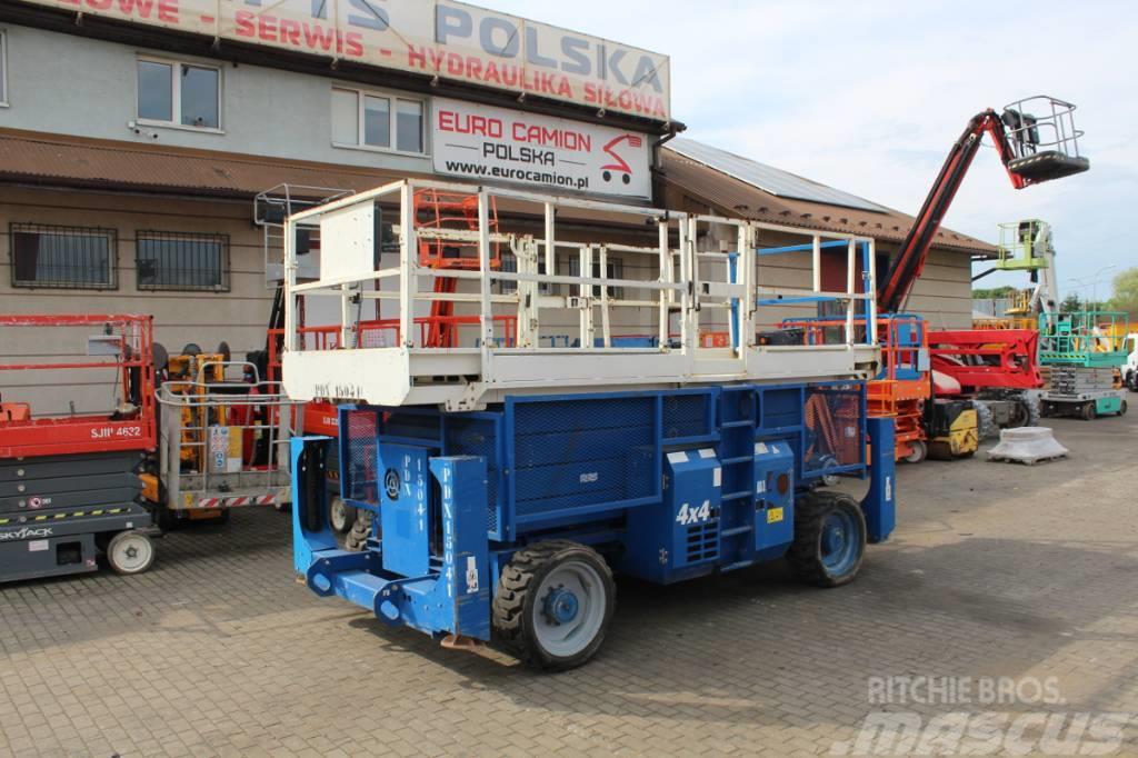 Genie GS 4390 -15 m scissor lift diesel 4x4 Haulotte JLG Nůžková zvedací plošina