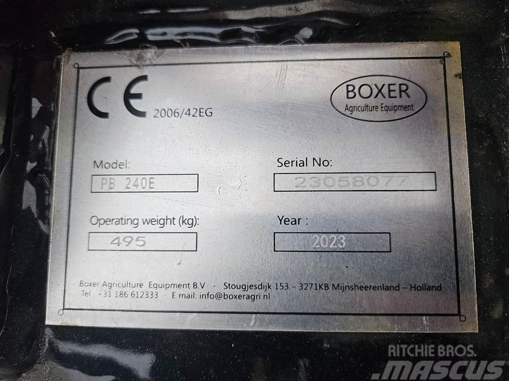 Boxer PB240E - Silage grab/Greifschaufel/Uitkuilbak Krmítka, krmné žlaby