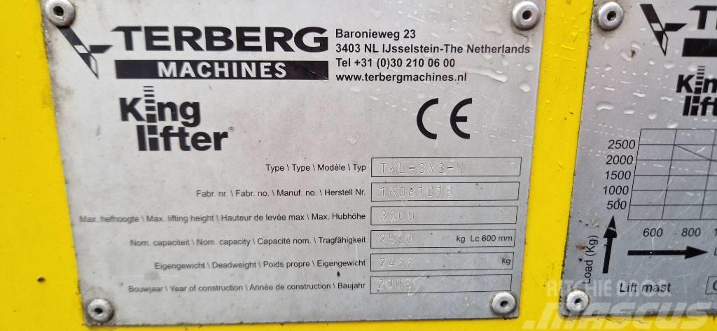 Terberg tkl 3x3 m Závěsné vysokozdvižné vozíky