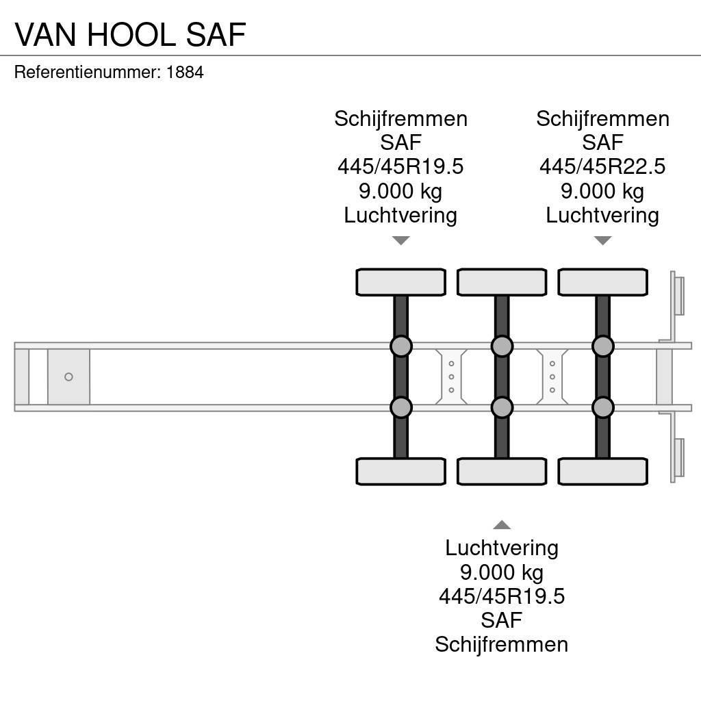 Van Hool SAF Plachtové návěsy