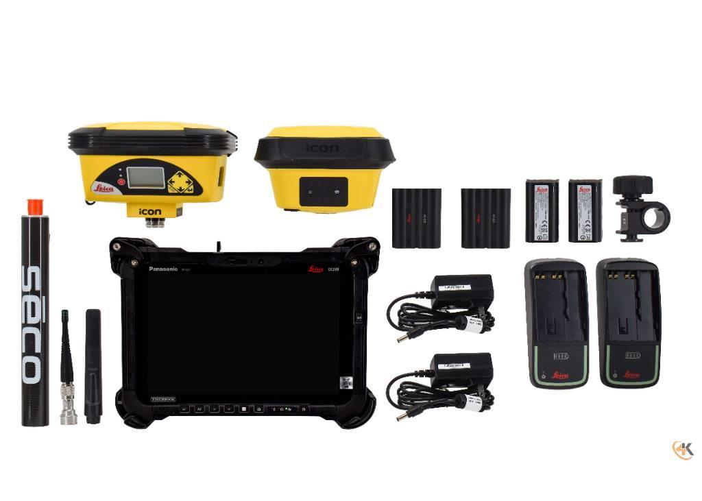 Leica iCON iCG60 & iCG70 900MHz Base/Rover w/ CC200 iCON Ostatní komponenty