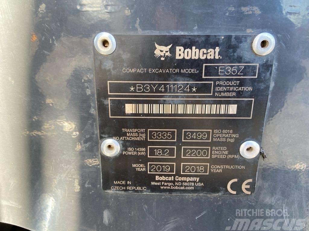Bobcat E35Z Pásová rýpadla