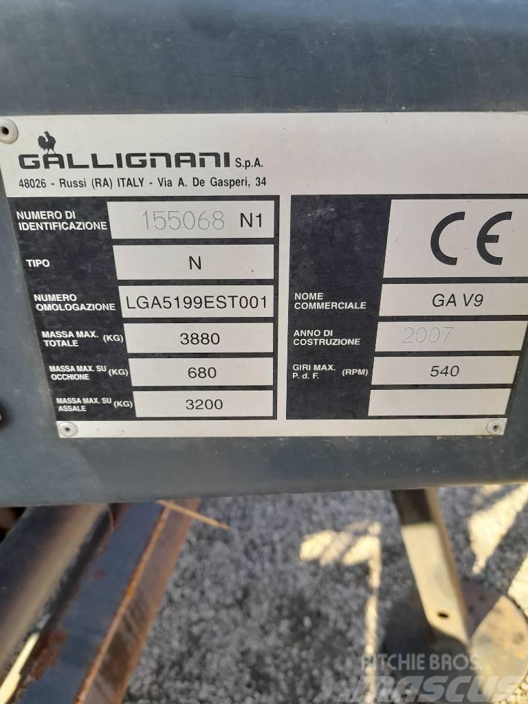 Gallignani GA V9 Industry Lis na válcové balíky