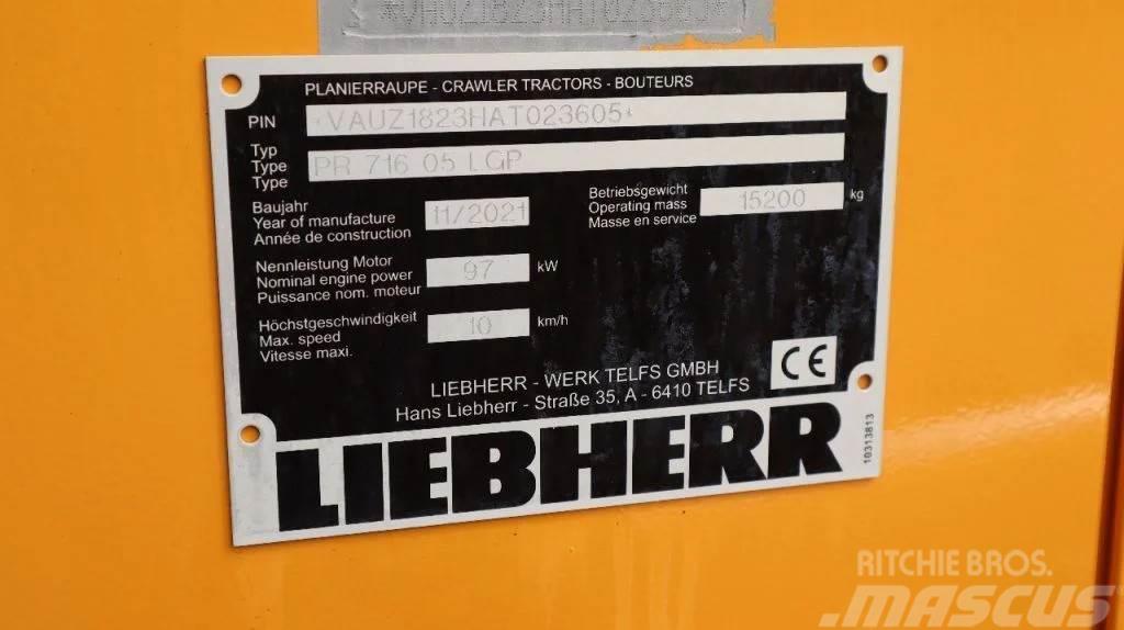 Liebherr PR 716 LGP | 3-SHANK RIPPER | 147 HOURS! Pásové dozery