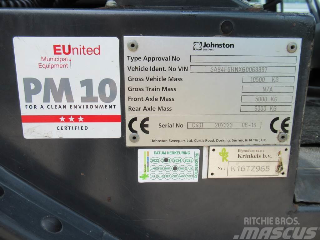 Johnston C401 EURO6 Veegmachine Zametací vozy