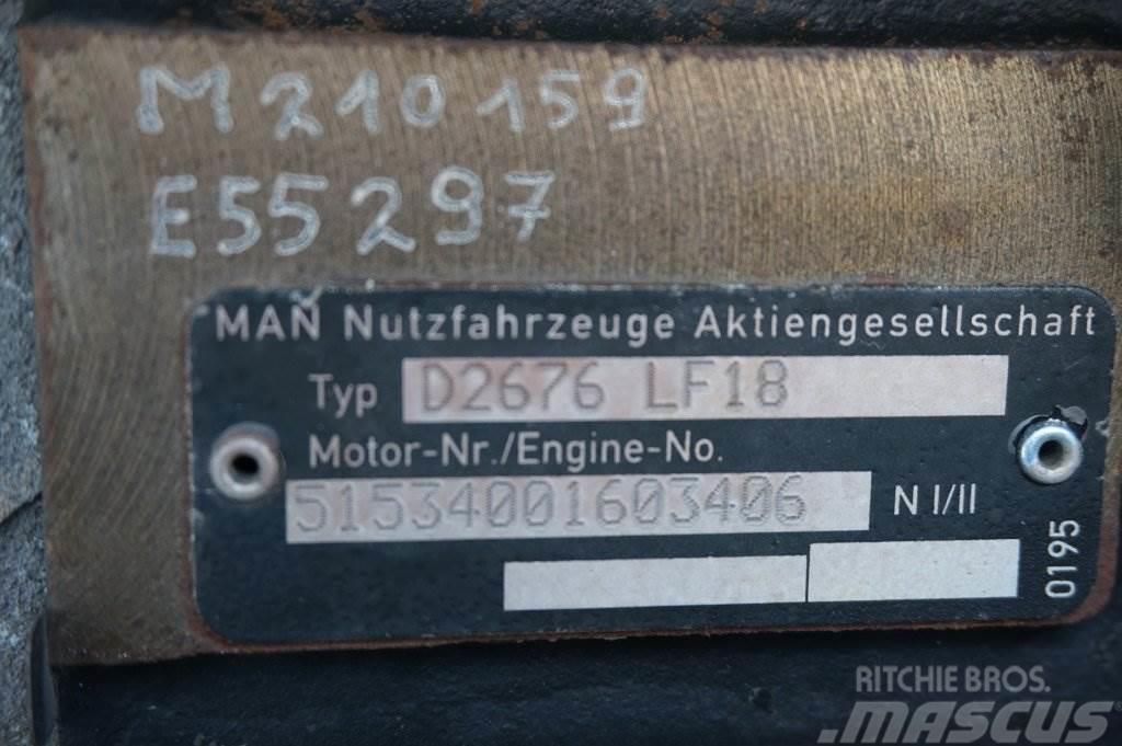 MAN D2676LF18 EURO5 480ps Motory