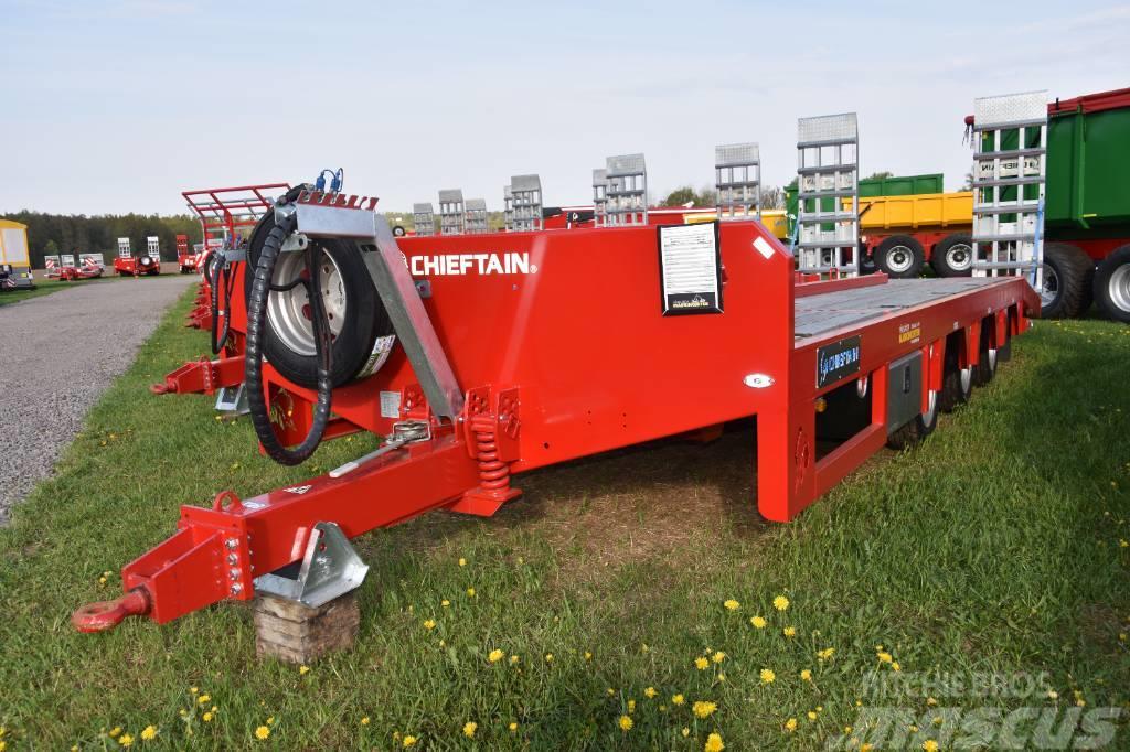 Chieftain 3-axl Maskintransportkärra traktor 24 ton Ostatní návěsy