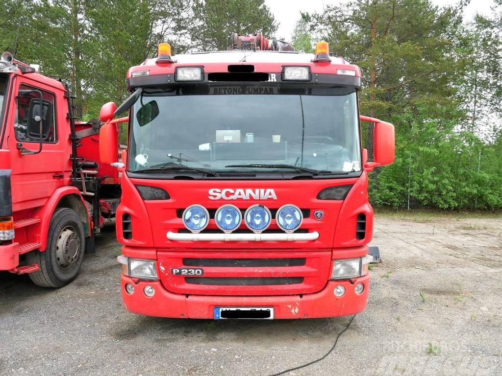 Scania P230 4x2 4x2 Nákladní auta s čerpadly betonu