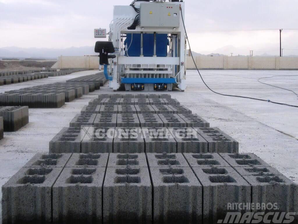Constmach Portable Concrete Block Making Machine Stroje na výrobu betonových prefabrikátů