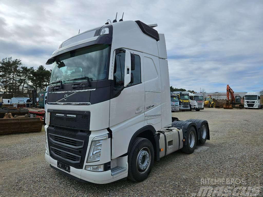 Volvo FH 500 6x2 with retarder and acc Tahače