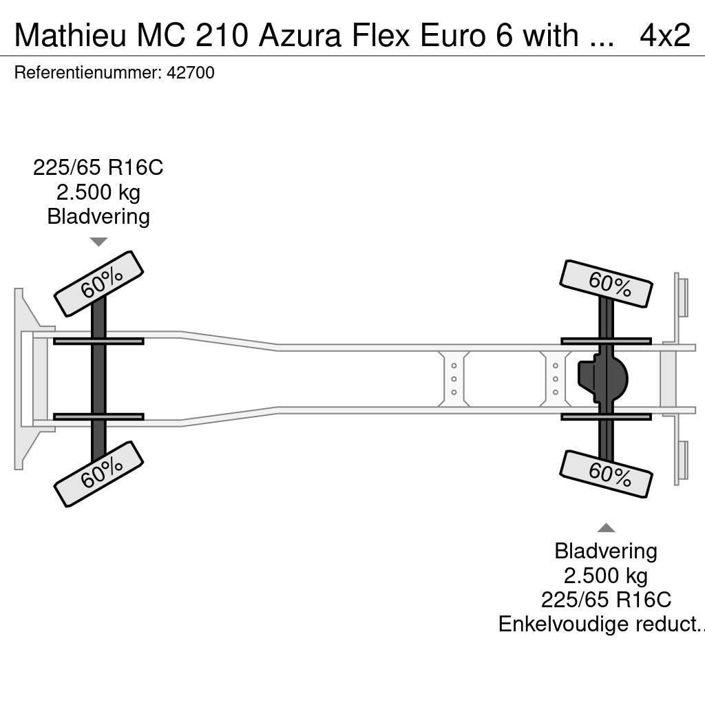 Mathieu MC 210 Azura Flex Euro 6 with 3-rd brush Zametací vozy