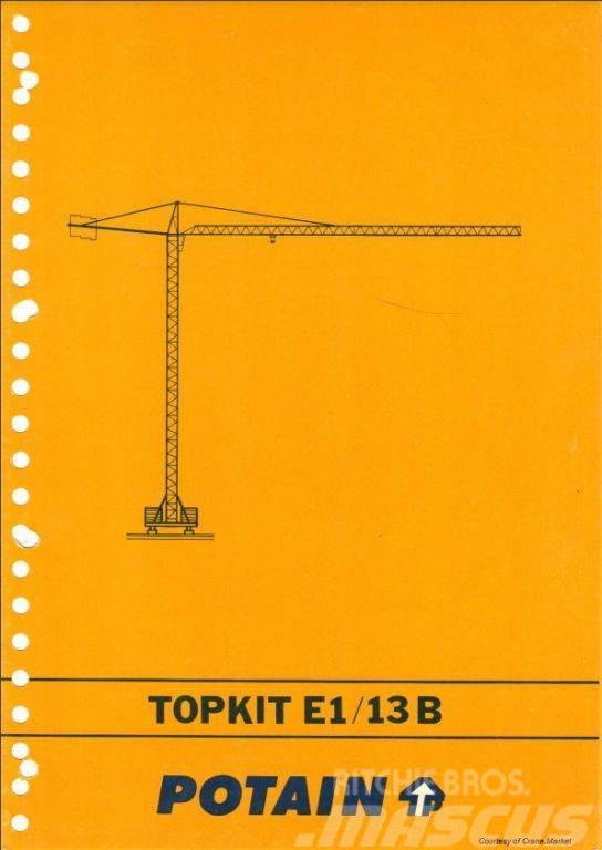 Potain TOPKIT E1/13B Ostatní zdvihací technika