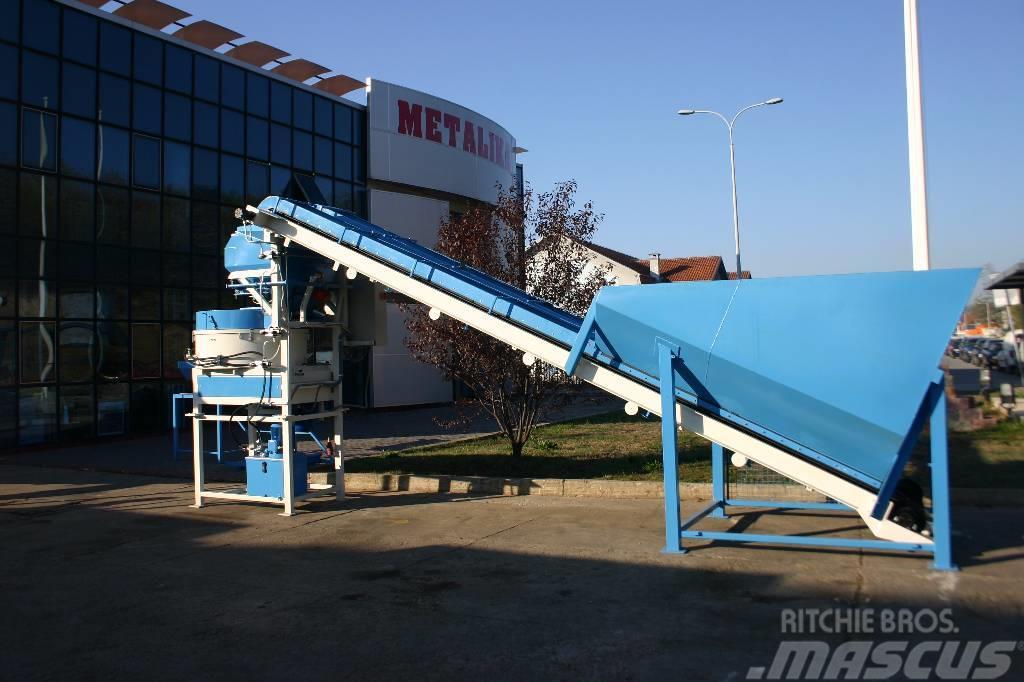 Metalika MBT-500V Concrete mixing plant (Compact) Dávkovače betonu