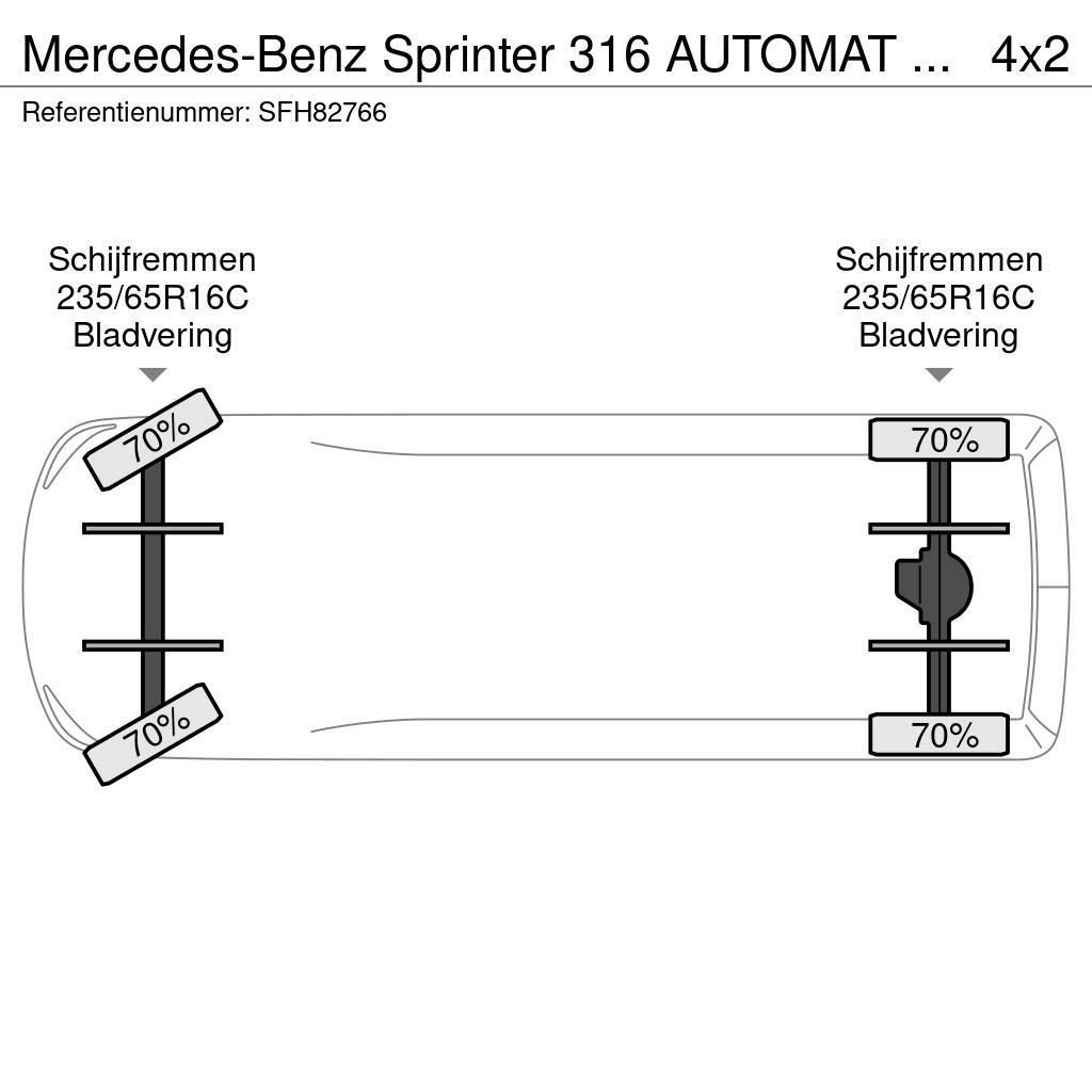 Mercedes-Benz Sprinter 316 AUTOMAT / AIRCO / EURO 5 Sklápěcí dodávky