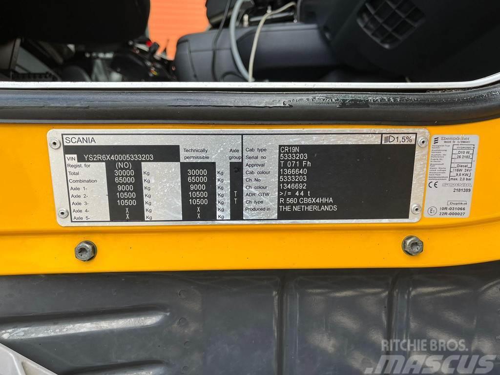 Scania R 560 6x4 RETARDER / BOX L=4951 mm Sklápěče