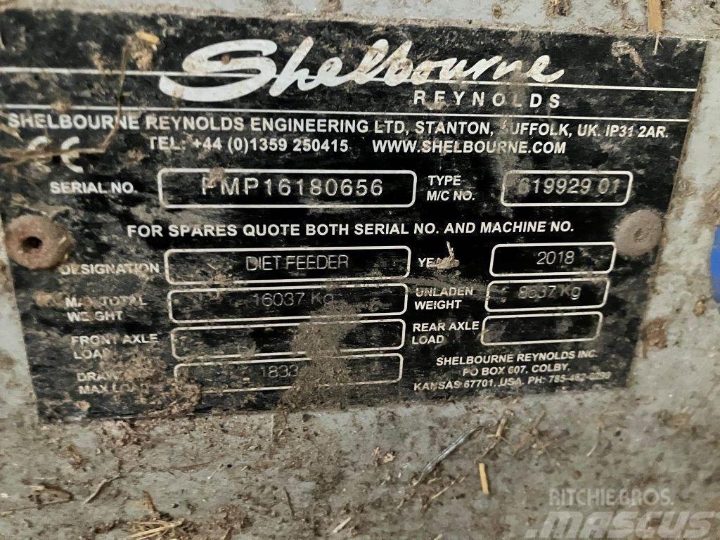 Shelbourne Reynolds Powermix 22 Rozmetadla chlévské mrvy