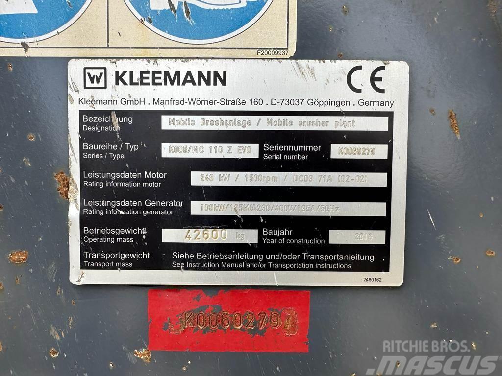 Kleemann MC110Z EVO Drtící zařízení