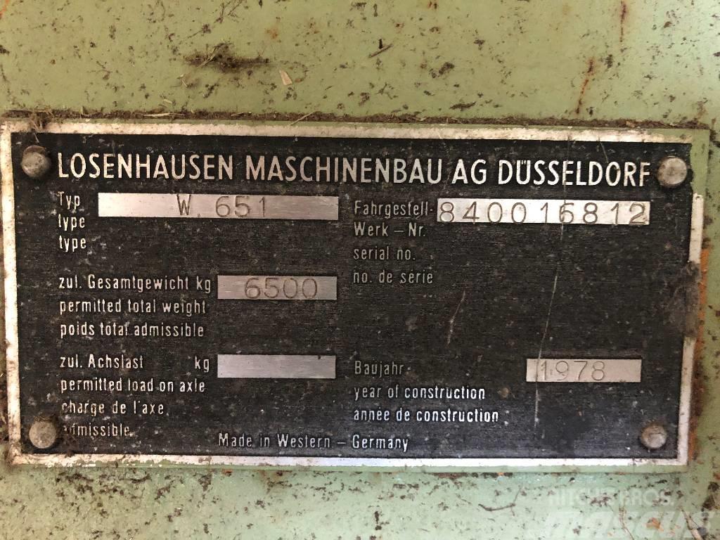 Losenhausen W 651 Půdní kompaktory