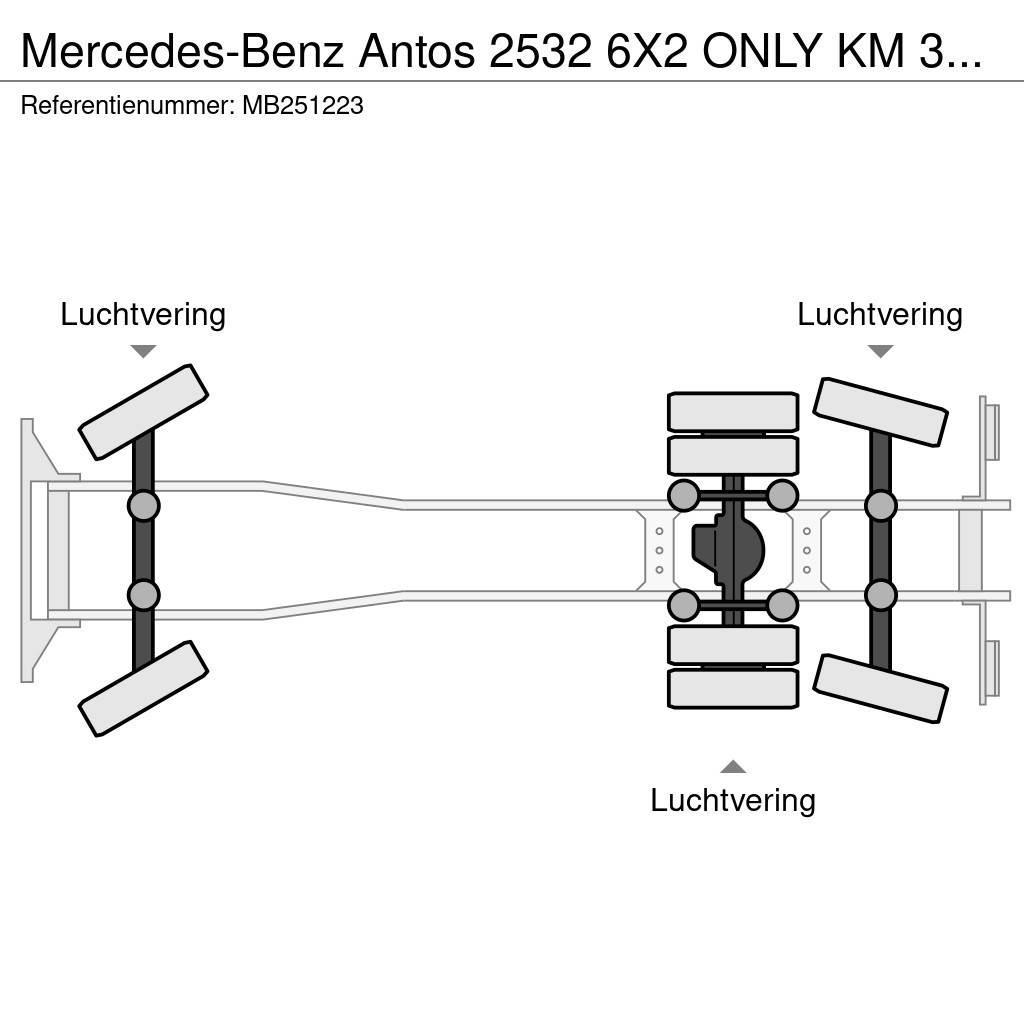 Mercedes-Benz Antos 2532 6X2 ONLY KM 303922 Zaplachtované vozy