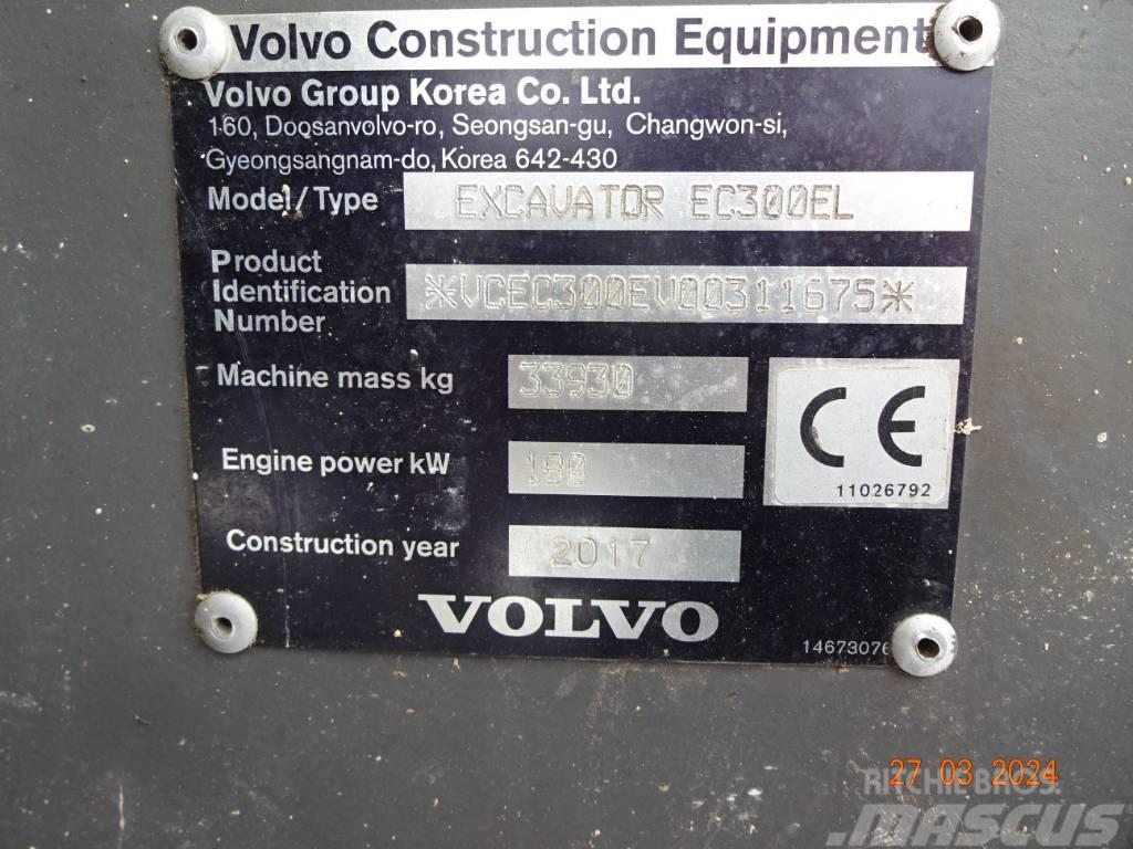 Volvo EC 300 EL Pásová rýpadla