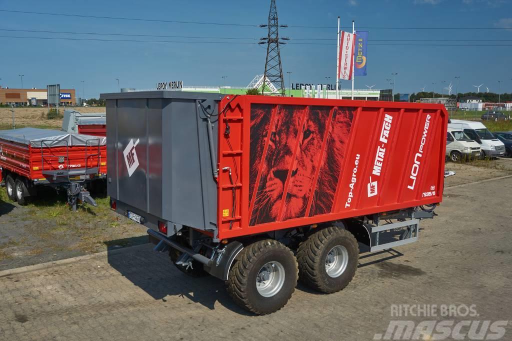 Metal-Fach T935/6 - 32m3 trailer with front sliding wall Přívěsy pro různé účely