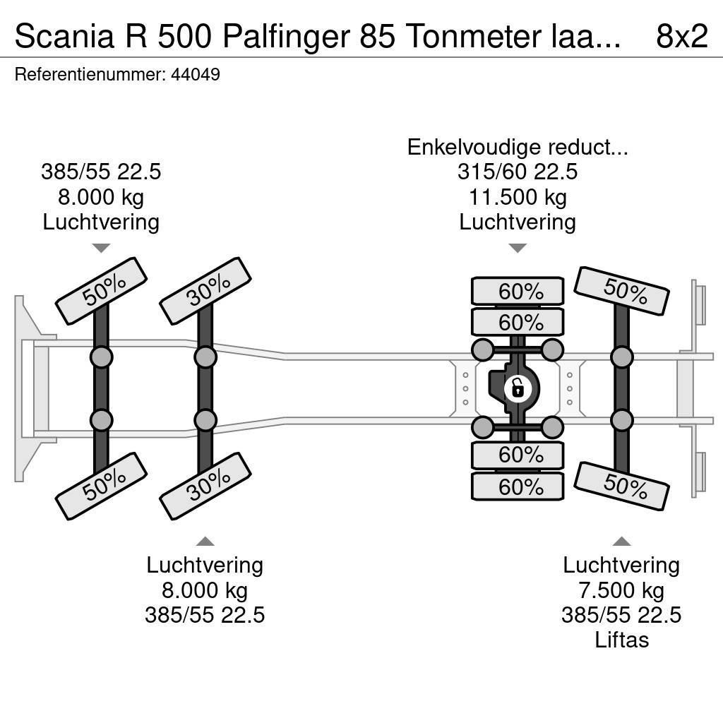 Scania R 500 Palfinger 85 Tonmeter laadkraan Univerzální terénní jeřáby