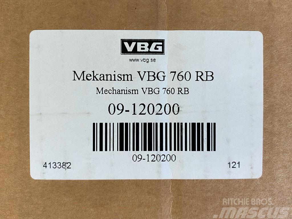 VBG Mekanismi 760 57mm uusi Podvozky a zavěšení kol